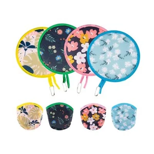4 Pcs Foldable Hand Fan, 4 Styles Compact Cooling Fans, Handheld Colorful Flo... - Picture 1 of 7