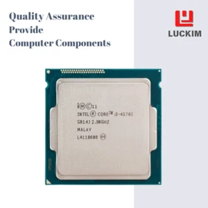 Intel Core i5-4570S CPU - Socket LGA 1150 4 Cores 4 Threads 2.9GHz 6MB L3 Cache - Picture 1 of 7