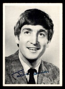 1964 OPC O-Pee-Chee Beatles B&W #7 John Lennon EX
