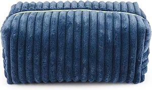 ✨Corduroy Cosmetic Bag Makeup Bag Toiletry Small Travel Makeup COLOR OPTIONS - Picture 1 of 14