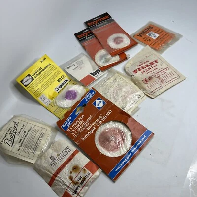 Lote de trabajo paquete de manto de luz de gas para camping Symphony Tilley Taymar Foto 1 de 4