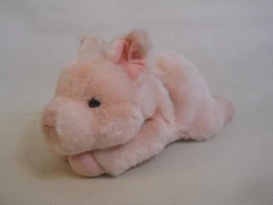 Russ Caress Soft Pets plush pink Pigsley Pig 11" long RARE A28 - Picture 1 of 4