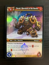 World of Warcraft WoW TCG Promo - Foil Thrall, Warchief of the Horde