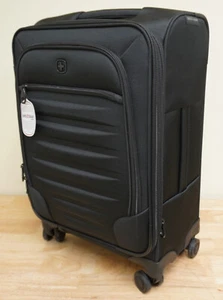 Black SwissGear 21" Softside Spinner Luggage Case Swiss gear 8099 Expandable - Picture 1 of 3