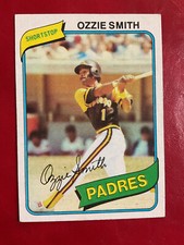Ozzie Smith Topps Fleer & more " YOU PICK " San Diego Padres St. Louis Cardinals