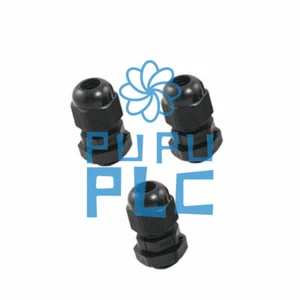 5PCS PG7 Black Plastic Waterproof Connector Gland 3-6.5mm Dia Cable - Picture 1 of 1