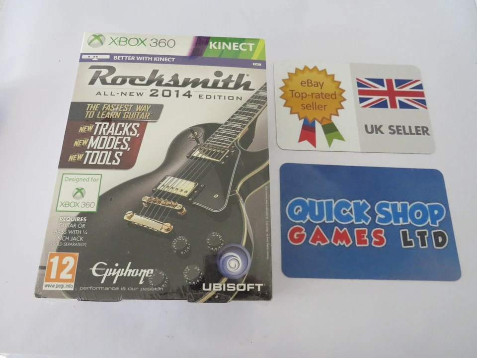 Rocksmith 2014 edition  (Xbox 360) new sealed pal - Image 1 of 4