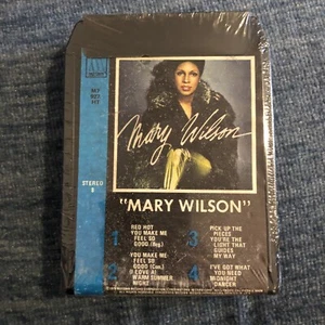 Mary Wilson Vintage Sealed NOS Motown 8-Track Funk Disco Soul The Supremes - Picture 1 of 3