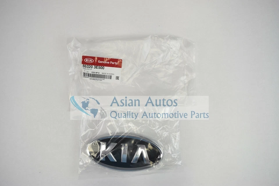 Emblema de parrilla delantera original Kia Sorento Optima Rondo 863203E500 OEM Foto 1 de 1