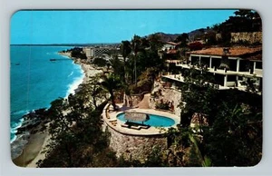 Puerto Vallarta Jal Messico, vista panoramica, cartolina d'epoca - Foto 1 di 2