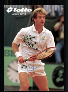 Tarjeta de autógrafo Anders Jarryd original firmada tenis + A 245844 - Imagen 1 de 2