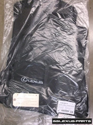 Lexus IS250 IS350 RWD (2006-2013) 4pc OEM CARPET FLOOR MATS Black PT208-53067-02 - Image 1 of 4