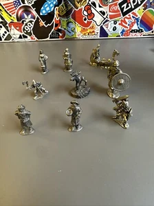 Paquete de guerreros vikingos y figuras medievales de peltre X9 - Imagen 1 de 9