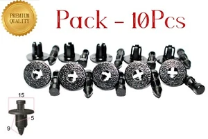 VOLKSWAGEN CAR BUMPER WHEEL ARCH LINING UNDERTRAY TRIM PANEL FIT 5MM TRIM CLIP  - Picture 1 of 8