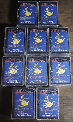 (20) 25 Count Storage Snap-Box Pro-Mold NEW Unused (Ten Packs Of Two) - Image 1 of 4