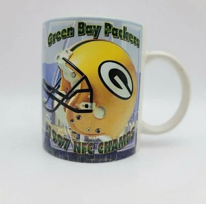 Tazza/Coppa Green Bay Packers 1997 NFC Champs Super Bowl XXXII Sigillo Ufficiale - Foto 1 di 7