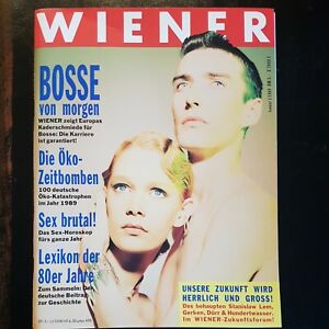 ☆ Wiener Magazin, 01/1989, Sex brutal, Andy Warhol Kunst Lifestyle Zeitschrift ☆