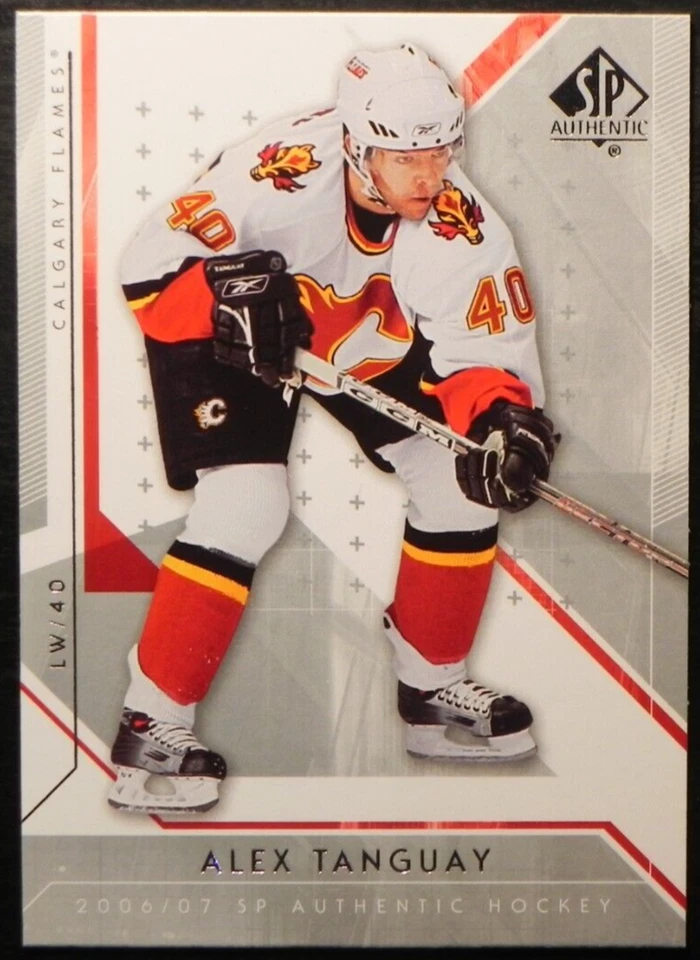 2006-07 06/07 SP Authentic #86 Alex Tanguay Calgary Flames - Image 1 of 2