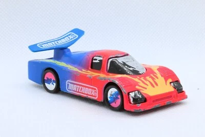PREPRODUCTION Matchbox GROUP C RACER Hand Painted RARE Superfast Pink/blue flame - Image 1 of 4