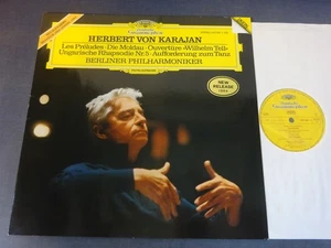 SMETANA - THE MOLDAU / LISZT / WEBER etc LP, Berlin P/O, Karajan, DG 413 587-1 - Picture 1 of 4