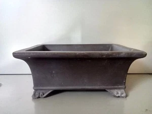 Japanese Bonsai Pot Tokoname 15x11x6cm - Picture 1 of 9