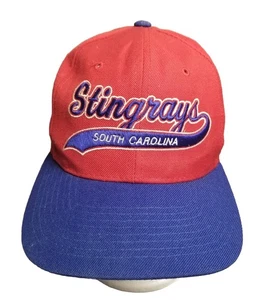 Vintage South Carolina Stingrays Starter Snapback Hat Cap 90s ECHL Hockey S/M - Picture 1 of 6