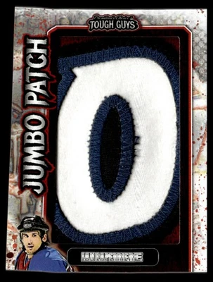 2023-24 President's Choice Tough Guys Jumbo Patch 1/1 Ian Laperriere 1/1 #JP-20 - Image 1 of 2