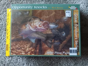 white mountain puzzle Opportunity Knocks Great Outdoor Series 2003 1000 pieces - Picture 1 of 5