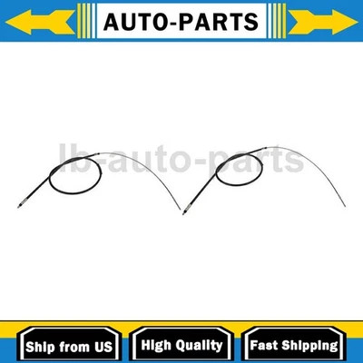 2X Cable de freno de estacionamiento trasero primera parada para BMW 323Ci 2000 Foto 1 de 4