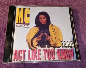 MC LYTE – Act Like You Know CD, 1991 - Hip Hop - Picture 1 of 5