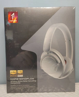 1MORE SonoFlow Active Noise Cancelling Headphones Bluetooth Headphones -Sealed