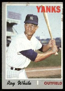 1970 Topps Roy White New York Yankees #373 - Foto 1 di 2