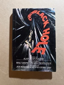 THE BLACK HOLE  by Alan Dean Foster  1979 Del Rey BCE hardcover HCDJ BOOK CLUB - Imagen 1 de 4