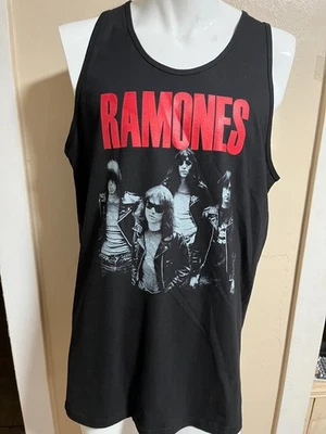 CAMISETA SIN MANGAS RAMONES TALLA XXL Color NEGRO Foto 1 de 2