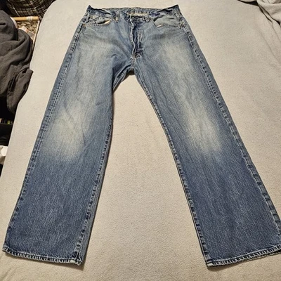 Jeans Vintage Ralph Lauren Co Para Hombres Años 90 Clásico Denim Recto Algodón 38x32 Foto 1 de 4