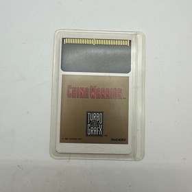 China Warrior TurboGrafx Turbo Grafx 16 Cart Only W/ Sleeve Great Shape. Works!