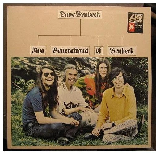 DAVE BRUBECK TWO GENERATIONS OF BRUBECK LP VINYL - Bild 1 von 1