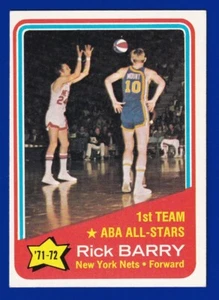 RICK BARRY All Star NETS 1972-73 TOPPS #250 EXMINT NICE CORNER NO CREASES - Bild 1 von 2