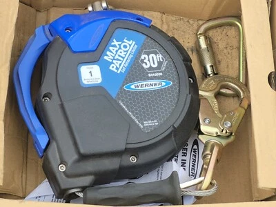 Cable galvanizado autorretráctil Werner 30' Max Patrol Lifeline R410030 Foto 1 de 4