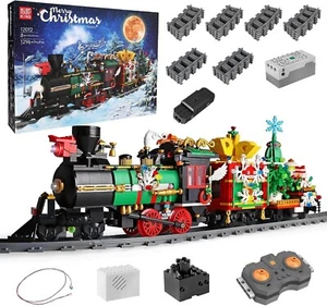 Mould King 12012 Weihnachtszug Weihnachten RC Train Klemmbaustein Spielzeug - Bild 1 von 10