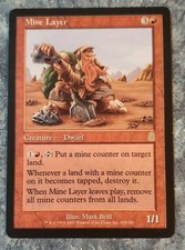 MTG - Mine Layer - Odyssey - NM