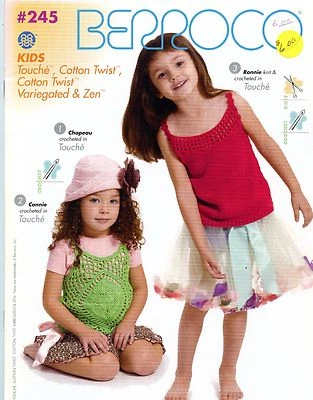 Berroco Knitting & Crochet Pattern Book #245 - Kids 9 mos - 8 yrs - Image 1 of 4