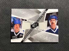 2008-09 UPPER DECK SPX SITTLER/MCDONALD WINNING MATERIALS DUAL JERSEY #WC-DL
