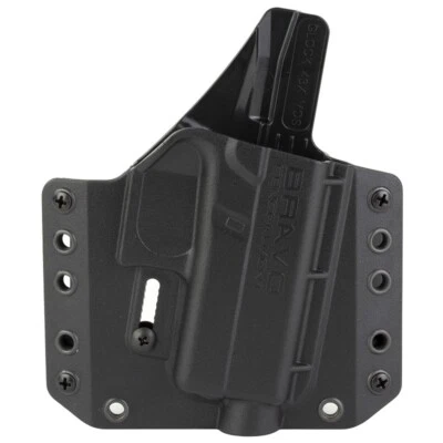 Bravo Concealment OWB Concealment Holster, Right Handed, Fits Glock 43 43X MOS