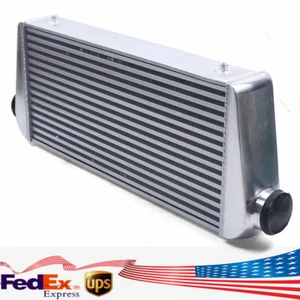Universal Turbo Intercooler 31"x12"x4" FMIC For Camaro Mustang Supra S13 1000HP - Foto 1 di 6