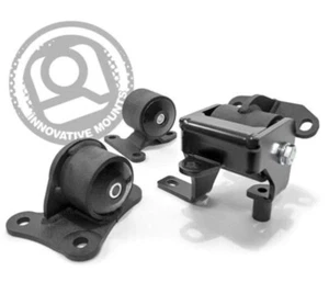 Innovative 97-01 Honda Prelude H/F Series Black Replacement Steel Mounts 75A Bus - Foto 1 di 1