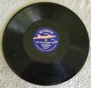 Skystreak Records-Who stole the bridge away,Dave Allen-Rare San Fran. Label 78 - Picture 1 of 4