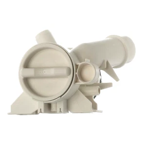 CANDY WASHER DRYER DRAIN PUMP + FILTER COMPLETE UNIT 41042258 - Picture 1 of 5