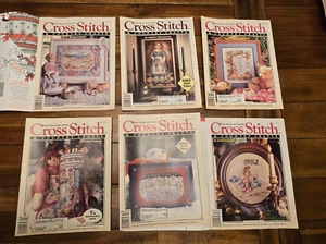 Cross Stitch and Country Crafts Magazine  1992 Issues - Picture 1 of 19