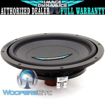 IMAGE DYNAMICS RIDQ12" 4OHM SUB REPLACEMENT SUBWOOFER SPEAKER CONE CAR AUDIO NEW - Image 1 of 4